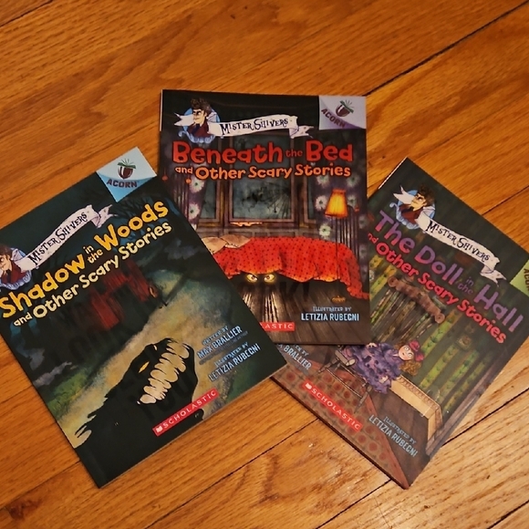 Scholastic Mister Shivers Scary Stories 3 Book Set - Picture 1 of 7